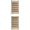 vidaXL Cabinet Door with Door 2 pcs Natural 140.5 x 2.1 x 39.5 cm