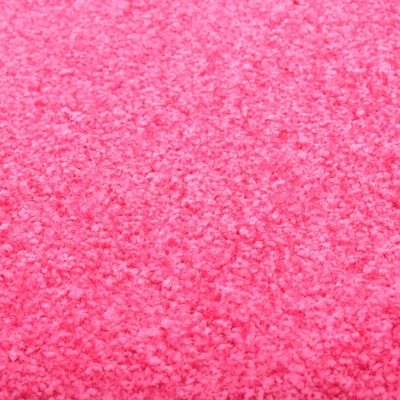 vidaXL Doormat Washable Pink 120x180 cm