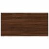 vidaXL Wall Shelves 4 pcs Brown Oak 60x30x1.5 cm Engineered Wood