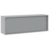 vidaXL Tool Cabinet with Storage Red and Grey 100 x 25 x 35 cm