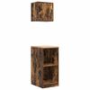 vidaXL Garage Cabinets 2 pcs Smoked Oak Engineered Wood