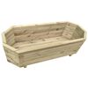 vidaXL Garden Raised Bed 100x40x31 cm Impregnated Pinewood