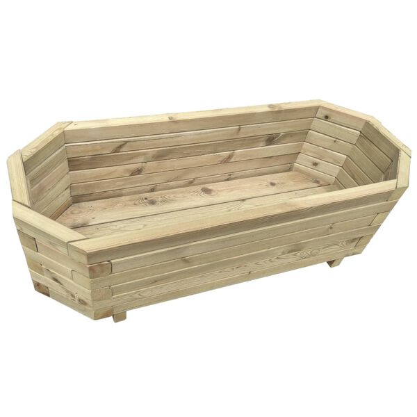 vidaXL Garden Raised Bed 100x40x31 cm Impregnated Pinewood