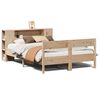vidaXL Bookcase Bed without Mattress 140x190cm Solid Wood Pine