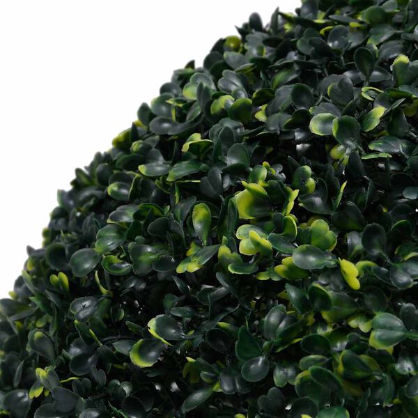 vidaXL Artificial Boxwood Balls with LED Lights 2 pcs Green 52 cm