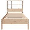 vidaXL Bookcase Bed without Mattress 90x200 cm Solid Wood Pine