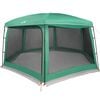 vidaXL Pool Tent with Removable Fly & Mesh Walls Sea Green 670x590 cm
