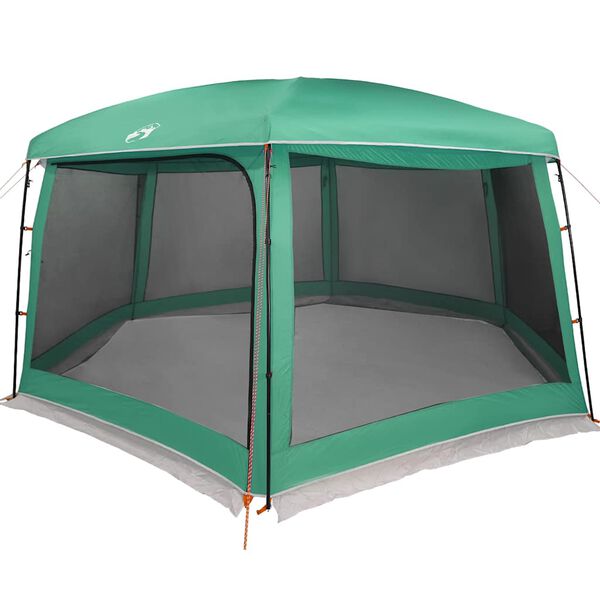 vidaXL Pool Tent with Removable Fly & Mesh Walls Sea Green 670x590 cm