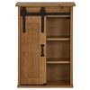 vidaXL Hanging Cabinet HALDEN with Sliding Door 49x22.5x70 cm Pine