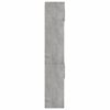 vidaXL Storage Cabinet Concrete Grey 70x42.5x225 cm Engineered Wood