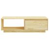 vidaXL Coffee Table 110x50x33.5 cm Solid Pinewood