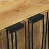 vidaXL Sideboard Natural 60 x 33.5 x 75 cm Solid Mango Wood