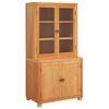 vidaXL Storage Furniture Set with Storage 2 pcs Brown 80 x 50 x 160 cm