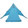 vidaXL Camping Tent Tipi 5-Person Blue Waterproof