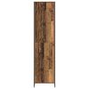 vidaXL Warderobe 2 pcs Old Wood 50 x 50 x 200 cm Engineered Wood