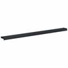 vidaXL Window Sill Anthracite with Wood Grain 140 x 15 x 4.5 cm PVC