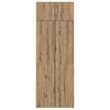 vidaXL Storage Cabinet 3 pcs Artisan Oak