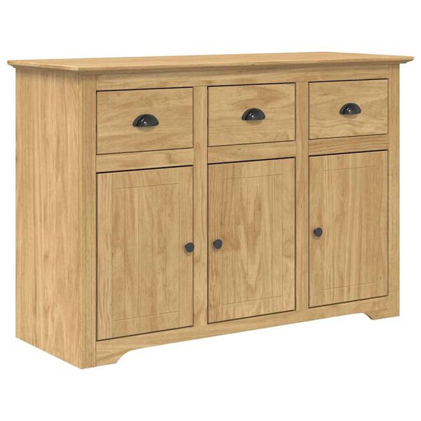 vidaXL Sideboard BODO Honey Brown 115.5 x 44 x 80 cm Engineered Wood