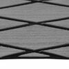 vidaXL Boat Mat Harlequin Light Grey with Black 190 x 70 x 0.5 cm EVA