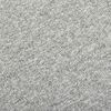vidaXL Carpet 20 pcs Light Grey 50 x 50 cm 100% Polypropylene