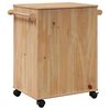 vidaXL Kitchen Trolley OTTA 59x45x80 cm Solid Wood Pine