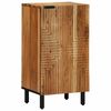 vidaXL Sideboard with Shelf Brown 40 x 33 x 75 cm Solid Acacia wood