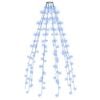 vidaXL Christmas Tree Net Lights with 150 LEDs Blue 150 cm