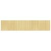 vidaXL Room Divider Light Natural Width 800 cm Height 165 cm Bamboo