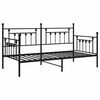 vidaXL Daybed Frame Black 90 x 200 cm Steel