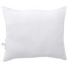 vidaXL Pillow White Polyester