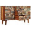 vidaXL Sideboard Solid Reclaimed Wood 140x40x80 cm