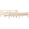 vidaXL Bed Frame without Mattress Solid Wood 200x200 cm