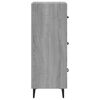 vidaXL Sideboard Grey Sonoma 34.5x34x90 cm Engineered Wood