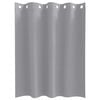 vidaXL Blackout Curtains with Rings 2 pcs Light Grey 140 x 140 cm