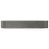 vidaXL Garden Raised Bed Grey 367x140x68 cm Galvanised Steel