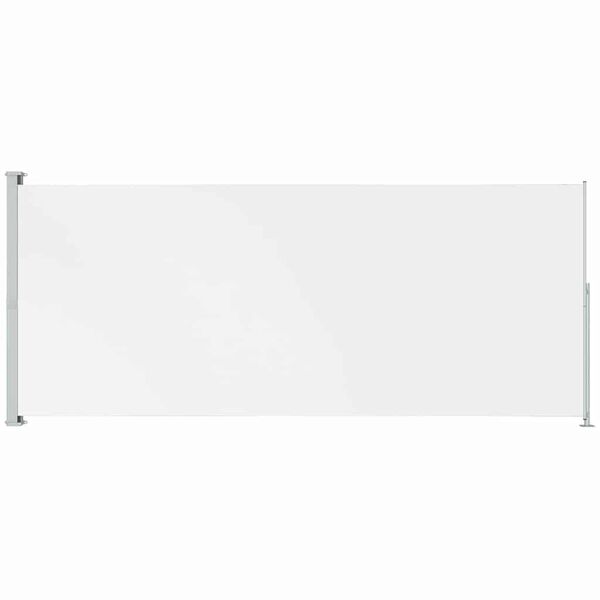 vidaXL Patio Retractable Side Awning 200x500 cm Cream
