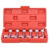 vidaXL 6 Piece L-type Open-ended Ring Wrench Socket Set