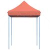vidaXL Party Tent Folding Terracotta 200 x 200 x 306 cm Oxford Fabric