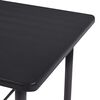 vidaXL Bar Table Black 120x60x110 cm MDF