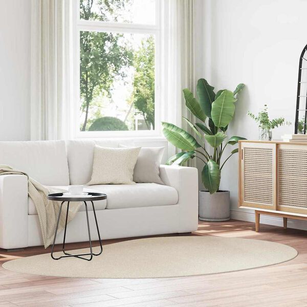 vidaXL Area Rugs HUARTE Beige 160 x 230 cm Polyester