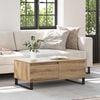 vidaXL Coffee Table Artisan Oak 90 x 50 x 36.5 cm Engineered Wood