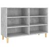 vidaXL Sideboard Concrete Grey 103,5x35x70 cm Engineered Wood