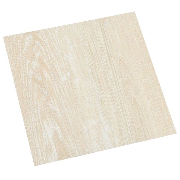 vidaXL Flooring Planks 55 pcs Beige 5.11 m&sup2; PVC