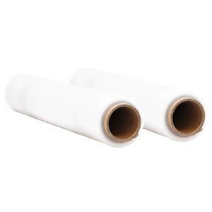 vidaXL Stretch Film 2 pcs Transparent 17 &mu;m 50 cm x 150 m