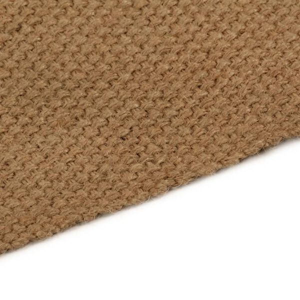vidaXL Rug 160x230 cm Jute Rectangular