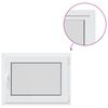 vidaXL Basement Window Internal Colour White RISOR 85 x 55 cm