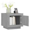 vidaXL Coffee Table Grey Sonoma 51x50x45 cm Engineered Wood