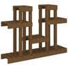 vidaXL Plant Stand Honey Brown 104.5x25x77.5 cm Solid Wood Pine