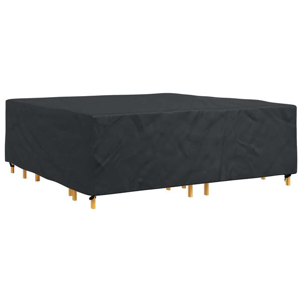 vidaXL Furniture Cover Plain Black 235 x 235 x 70 cm 420D