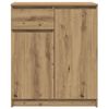 vidaXL Sideboard with Drawer Artisan Oak 71x35x84 cm Engineered Wood